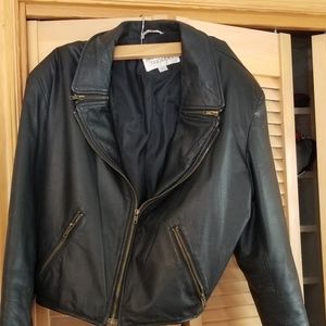 Leather jacket